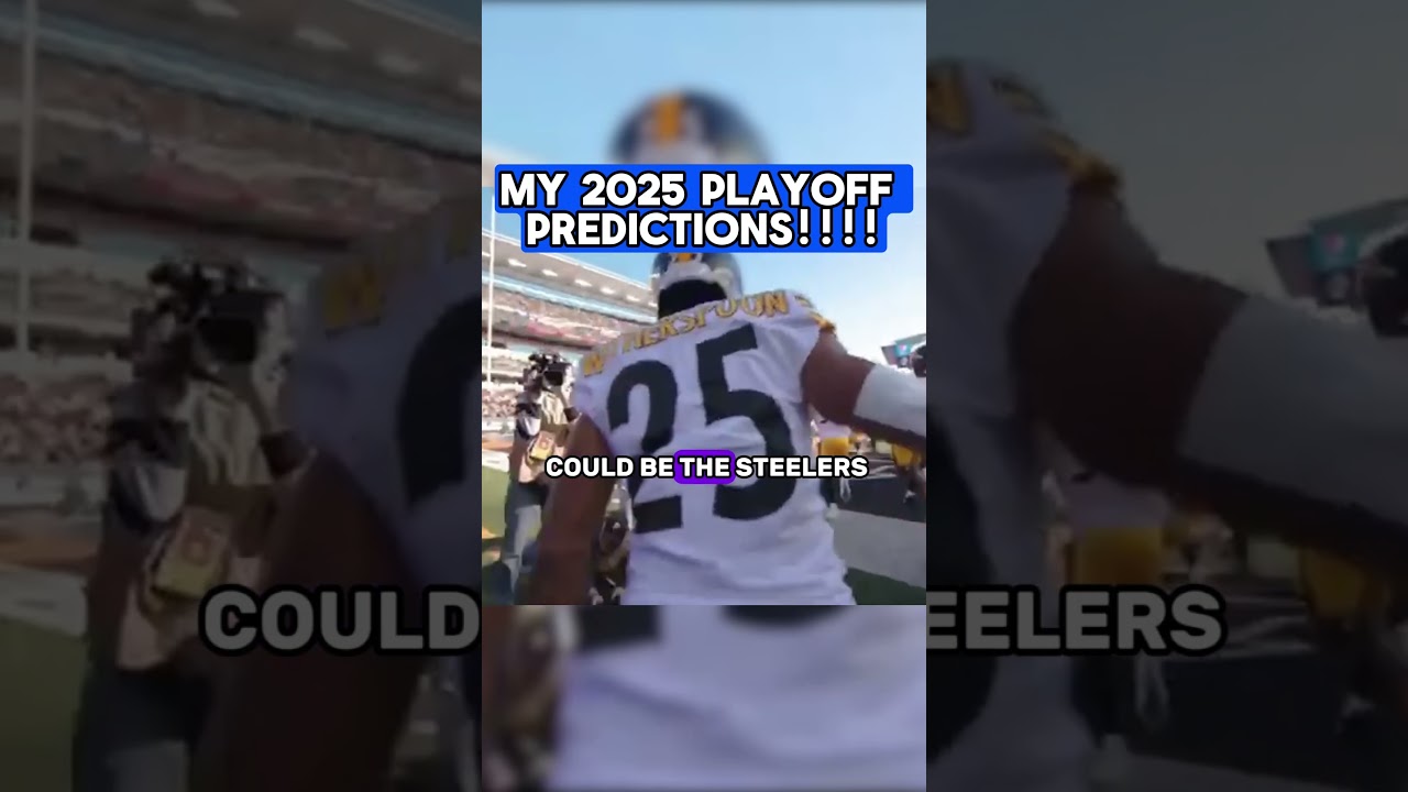 The Official 2025 Playoff Script… 