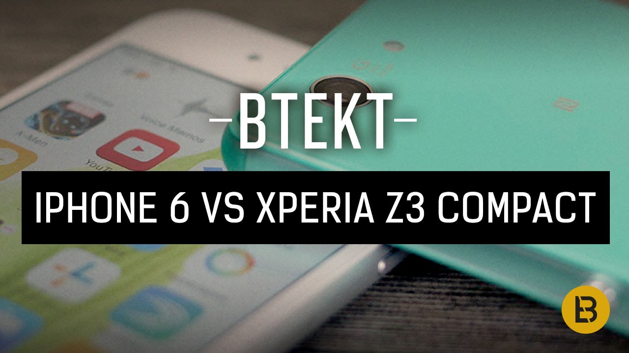 Apple iPhone 6 vs Xperia Z3 Compact