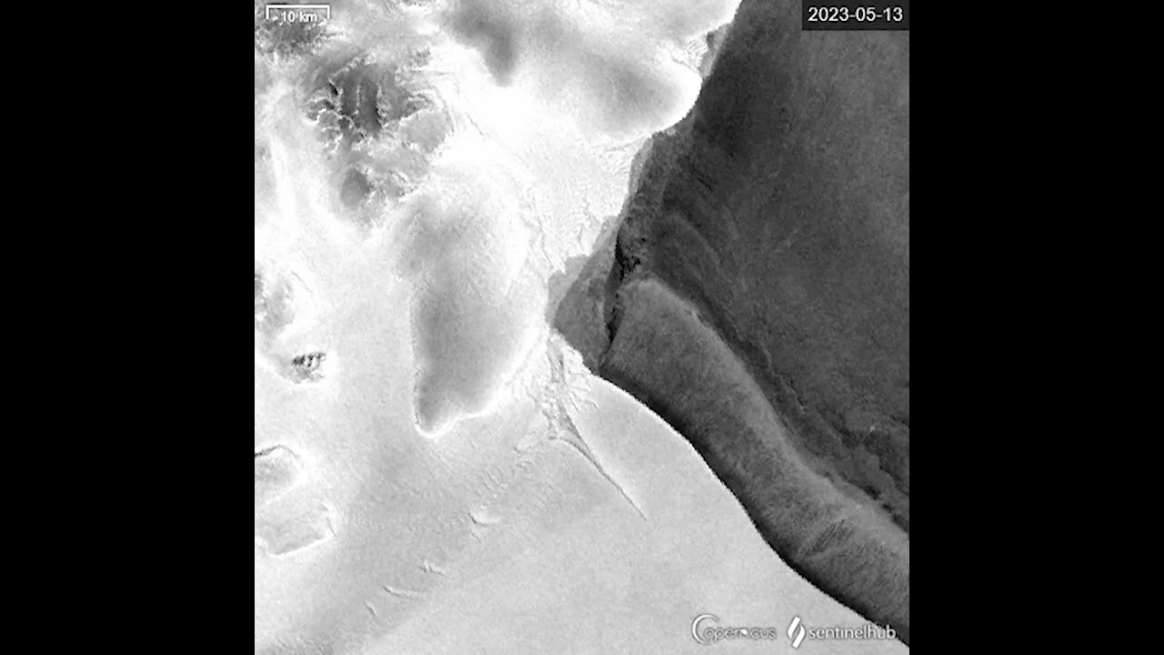 Antarctica going five-sigma event; latest satellite + timelapses