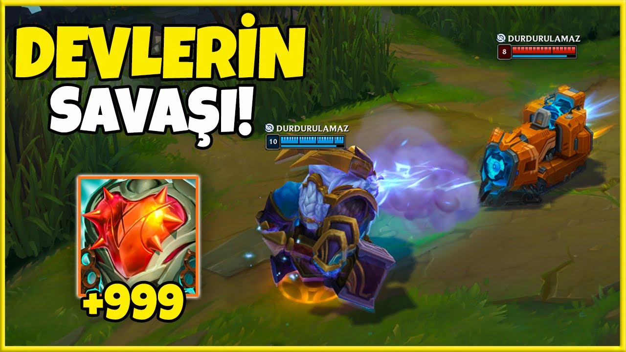 1000 Çelikyürek Yüklü Herkese Tek Atan TANK Ornn!! | Valiant