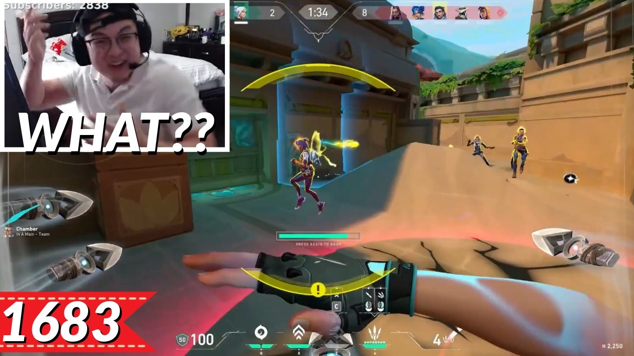 This Spray Control Will Shock You!! | Most Watched VALORANT Clips Today V1683