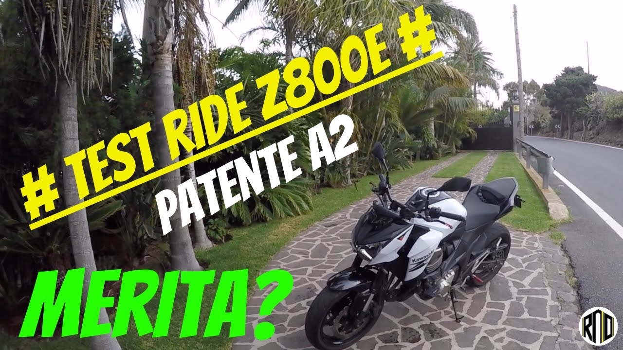 #TEST RIDE Z800E + 0-100