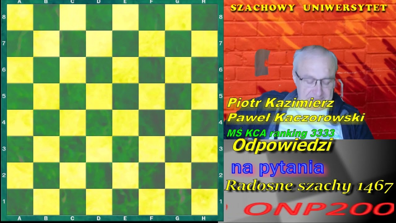 Szachy. Nie mam żalu do nikogo, jeno do Ciebie, niebogo. ONP200. RS.1467.