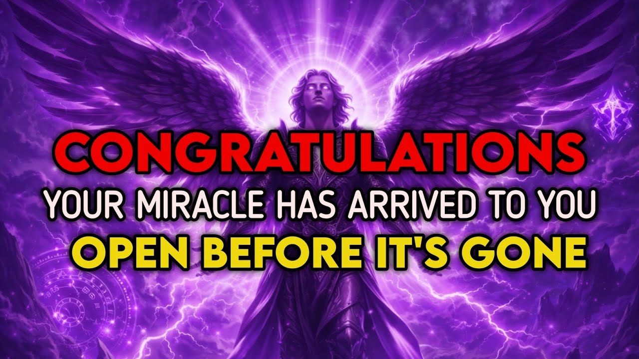 🔴 ONLY 30 SECONDS LEFT — GOD SAYS: CONGRATULATIONS! YOUR MIRACLE HAS ARRIVED to you...
