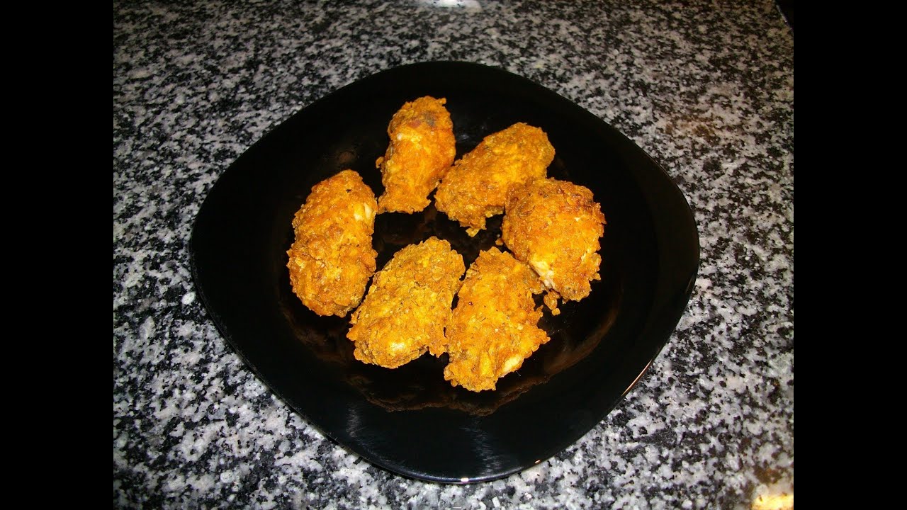 Alitas de pollo estilo KFC