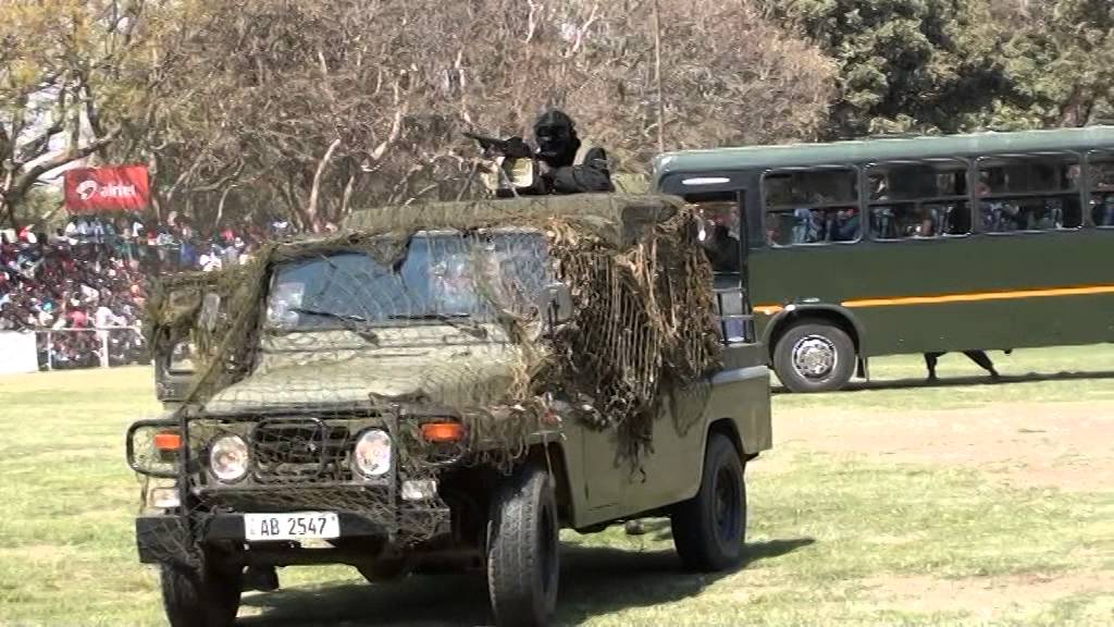 The Zambia army special force training. (Commandos) techniques.