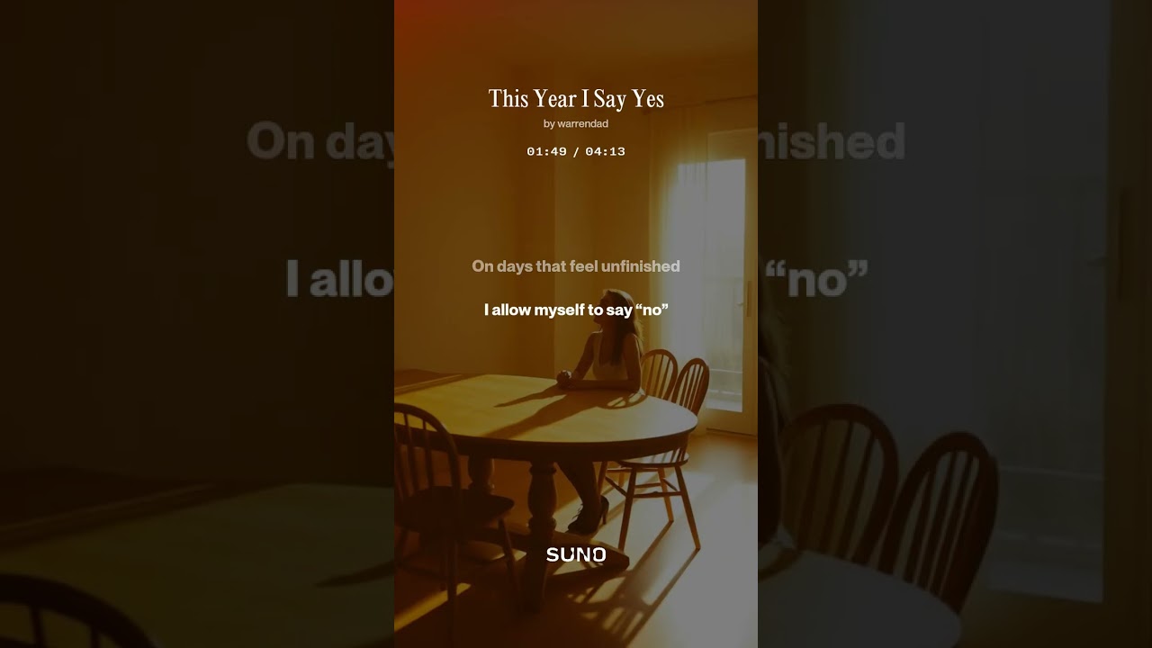 This Year I Say Yes 1