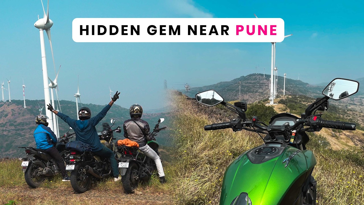 Windmill Offroad Trails | Places To Visit Near Pune | Solashi Windmill Farm | Offroad