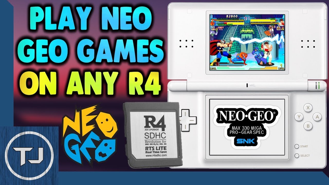 Играйте в игры Neo Geo на своей карте R4!