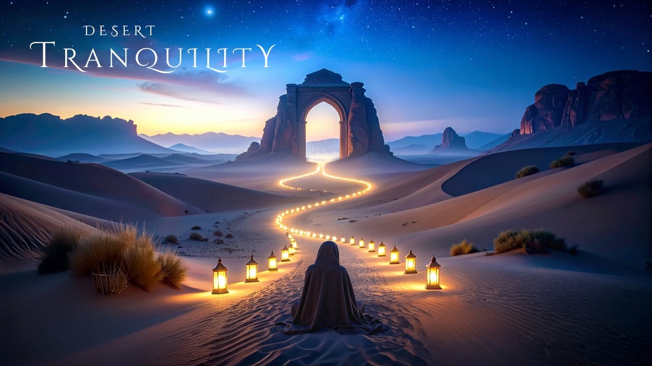 DESERT TRANQUILITY | Soothing Ambient Music with Duduk - Relaxing Fantasy Soundscape for Focus