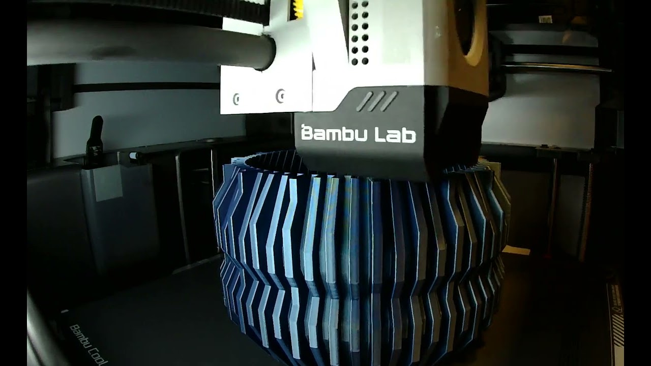 Gelblicht Lamp / BambuLab X1-Carbon / TimeLapse