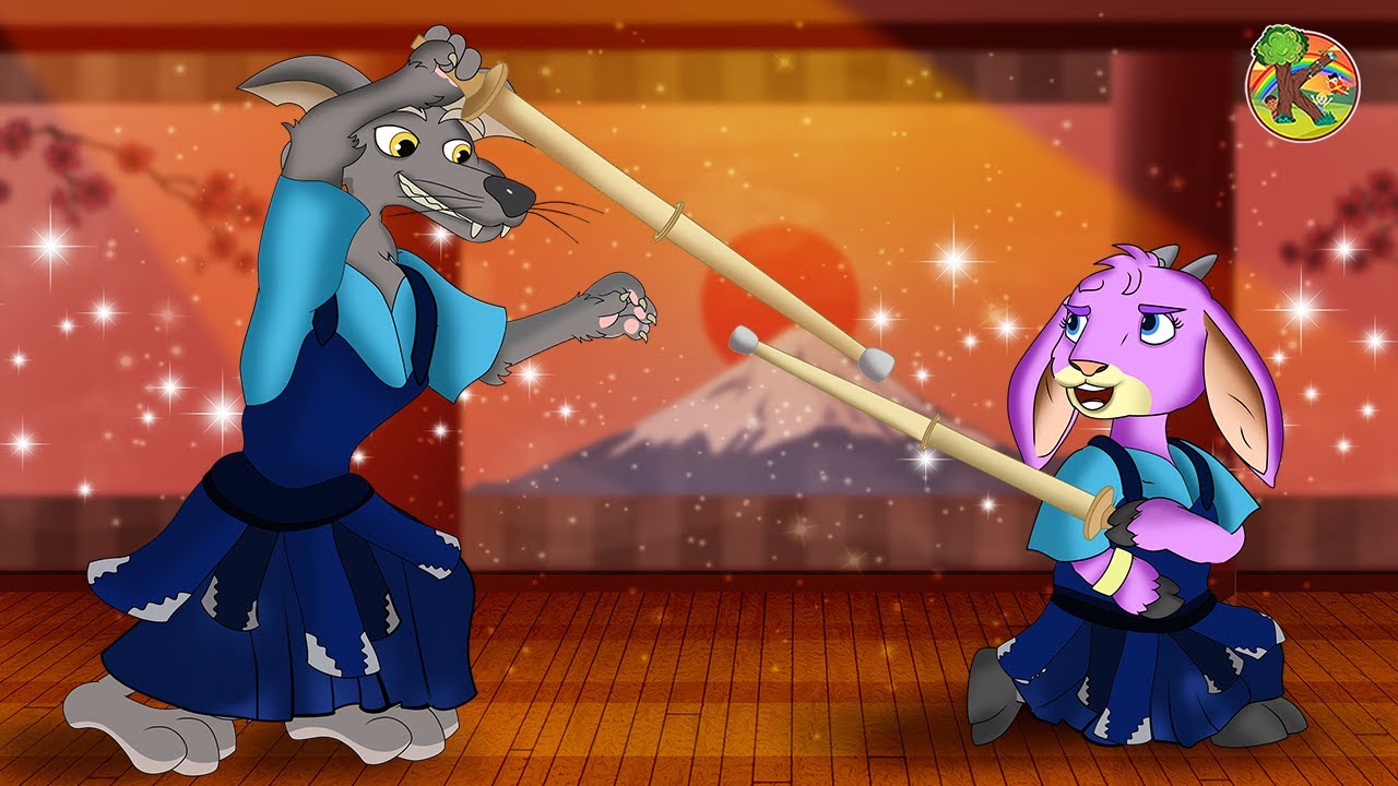 Wolf and 7 Little Goats - Athlete Goat - The Best Athlete | KONDOSAN English | Fairy Tales for kids