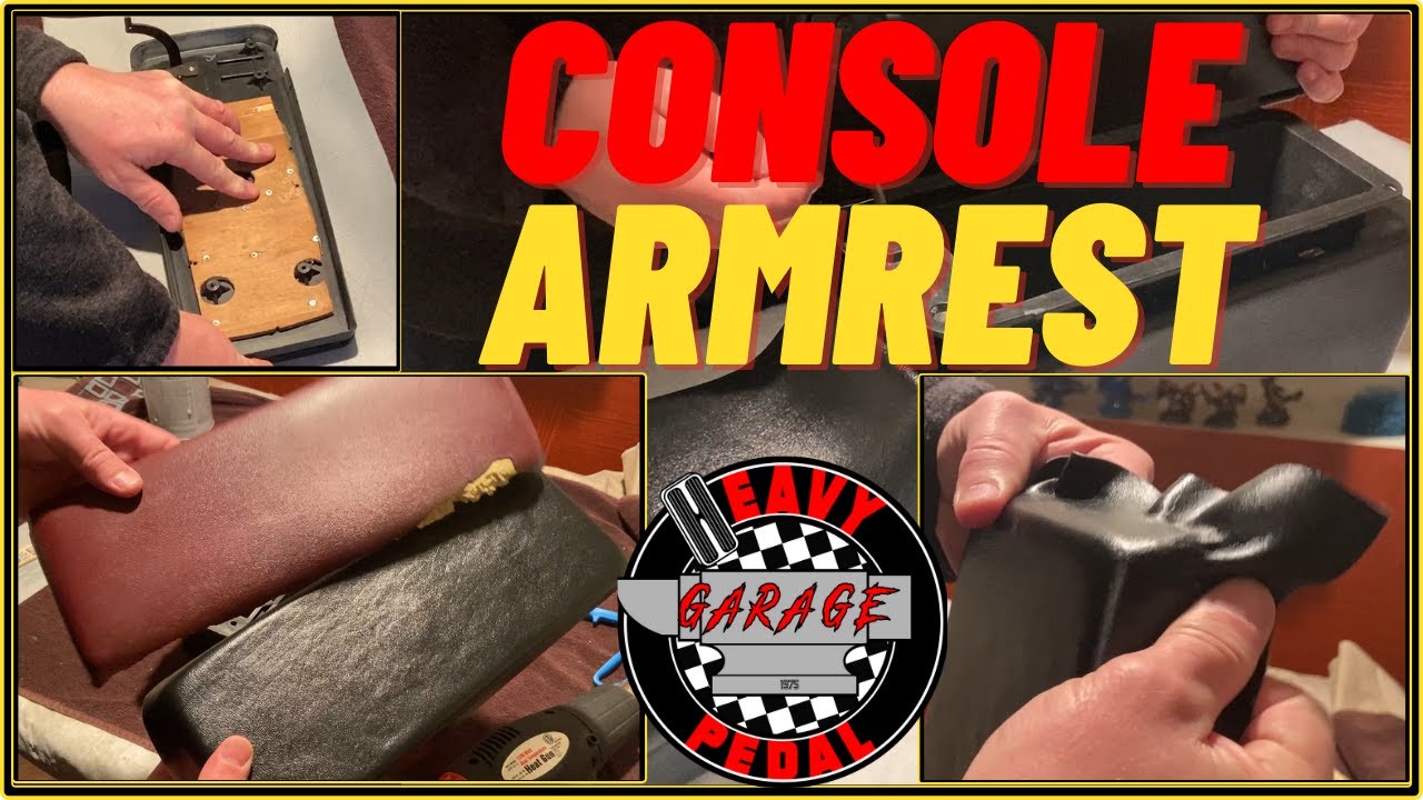 DIY Center Console Armrest Glovebox Restoration! Takin' it From Nasty to Sweet! Firebird Upholstery!