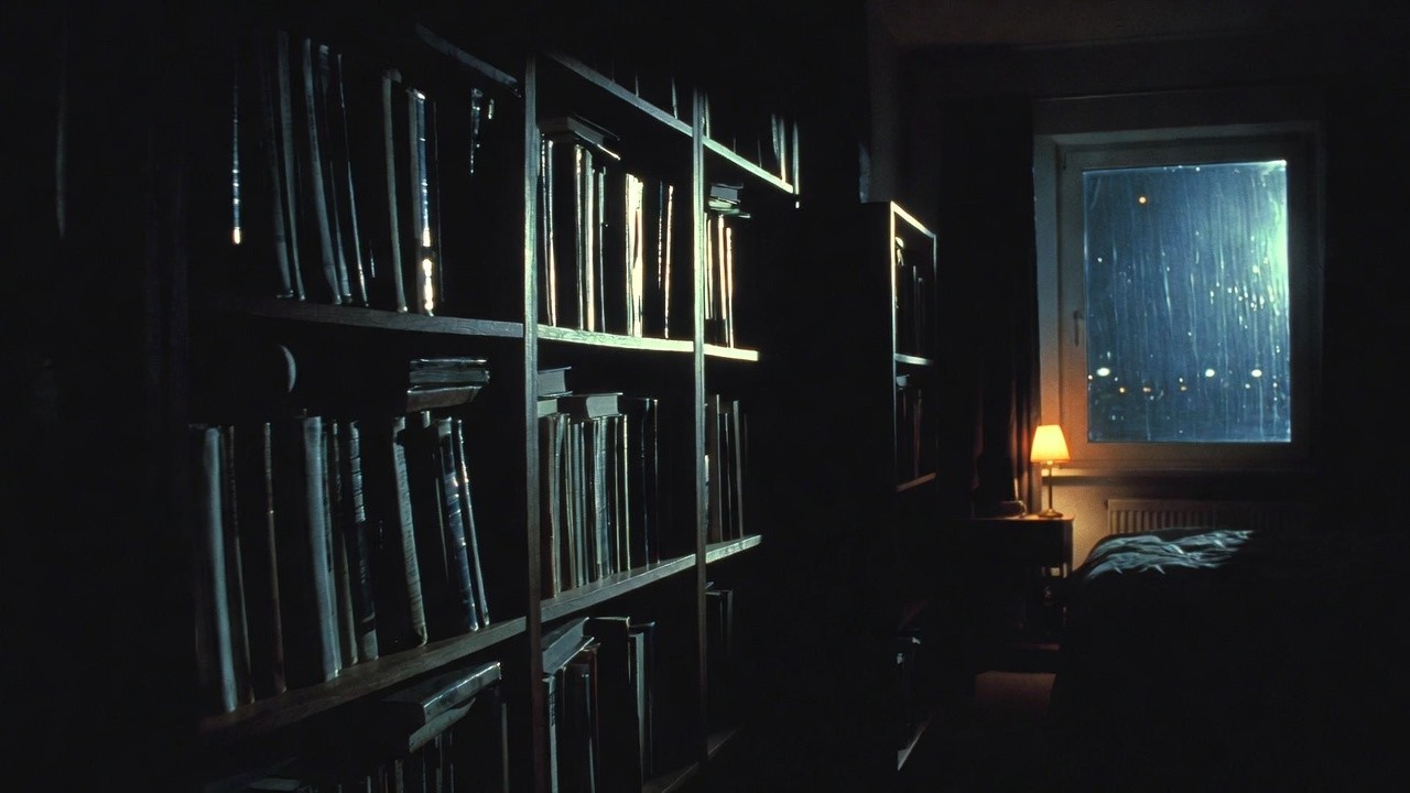 You Are Alone With a Quiet Bookshelf at Night | Sleep Story