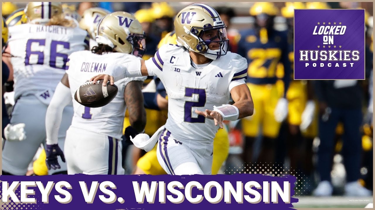 EXPLOSIVE: Washington Huskies MUST Lean On Demond Williams Jr. To BREAK Wisconsin’s Defense