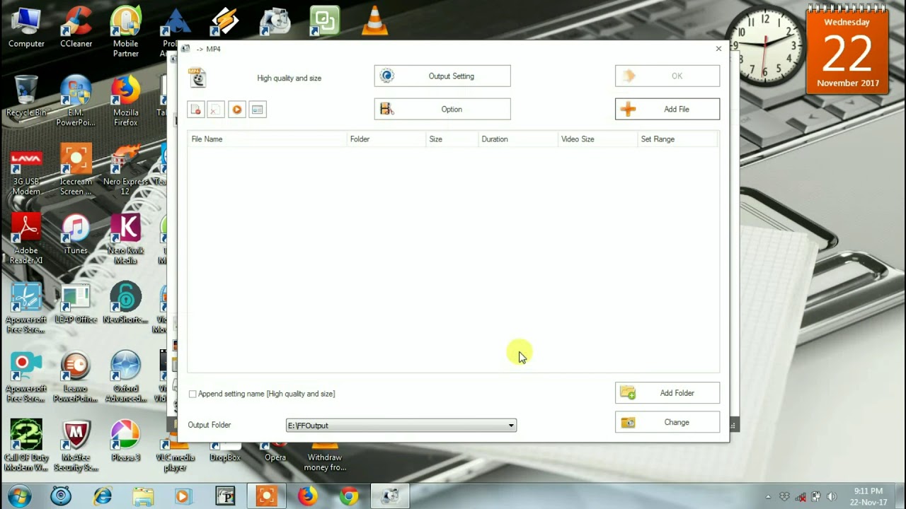 Format Factory ! Convert videos to any format