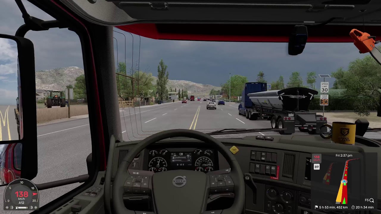 Euro Truck Simulator beam eye tracker #eurotrucksimulator2 #pcgaming #ets2