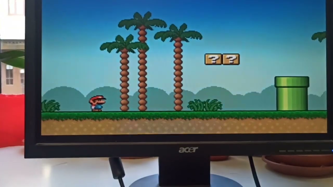 Старые игры на компе с MS-DOS: Wolfshtaine, Mario, и другие..