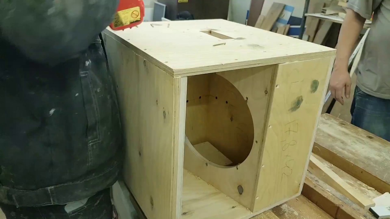 Сабвуфер CUBO12. Своими руками