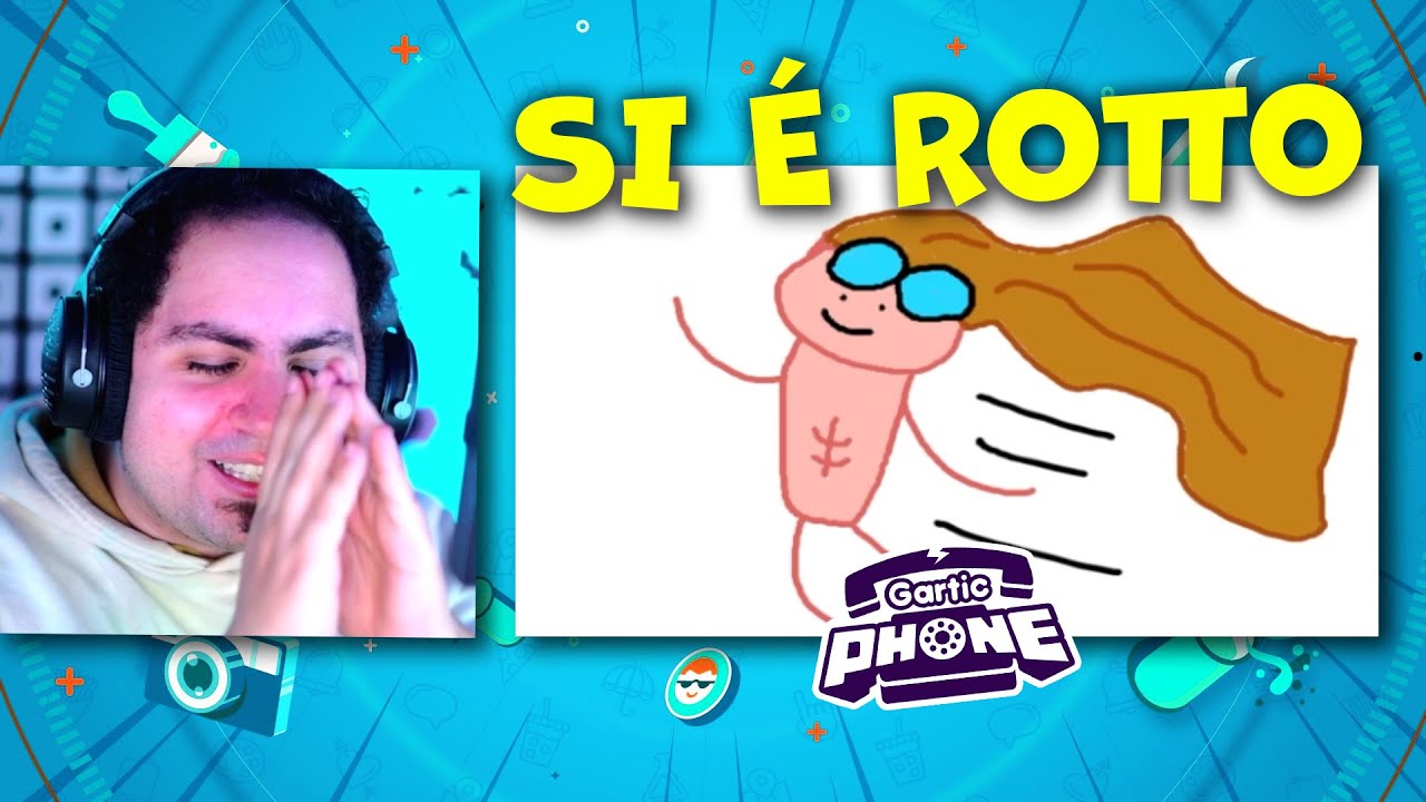 GARTIC PHONE SI ROMPE IN LIVE E LYON IMPAZZISCE!!