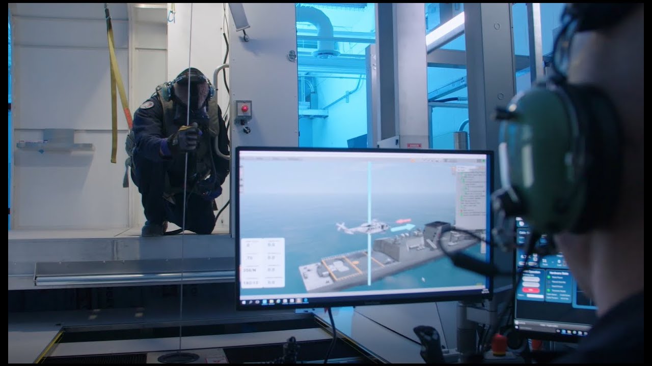 Bluedrop Hoist Mission Training System