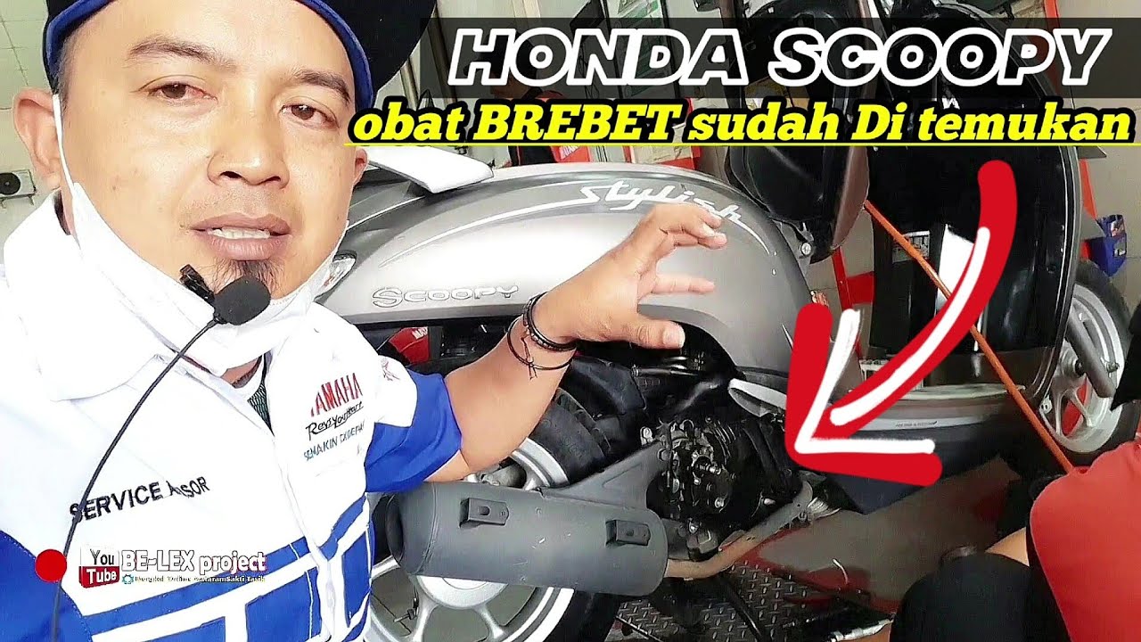 MERAWAT SEPUL HONDA SCOOPY Sembuhkan Brebet dan nyendat-nyendat