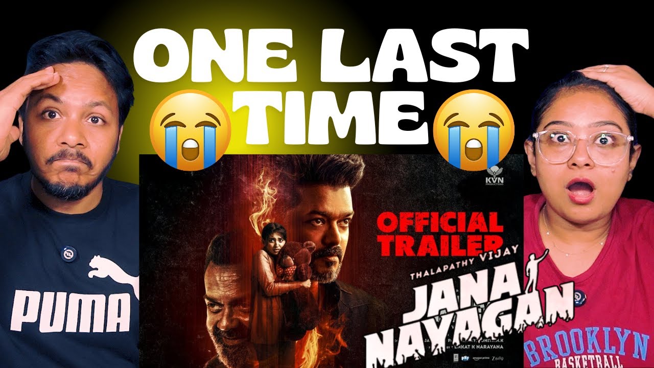 Jana Nayagan Trailer Reaction | Thalapathy Vijay | Hindi