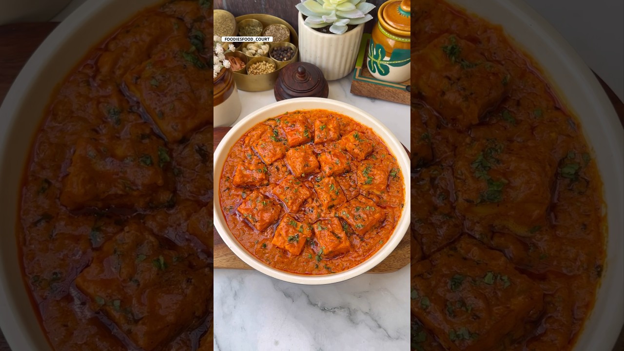 Paneer Butter Masala Recipe😍 #shorts #viral #paneer
