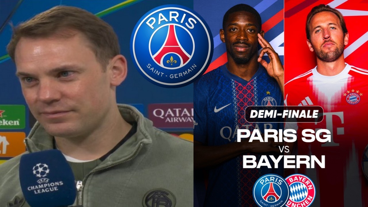 🚨🚨 NEUER FAIT UNE ANNONCE AVANT D'AFFRONTER LE PSG EN 1/2 DE LDC ! / MATCHS TOUS LES 3 JOURS !