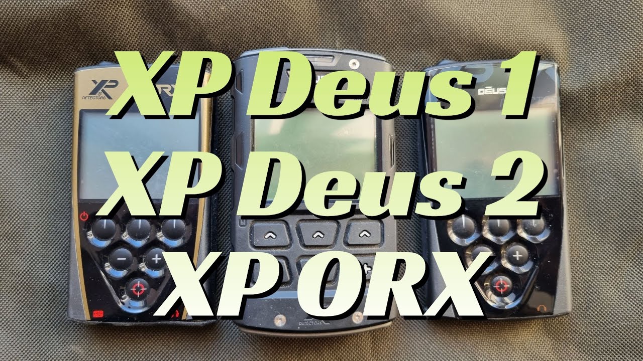 XP Deus 2 + XP Deus 1 + XP ORX - depth test