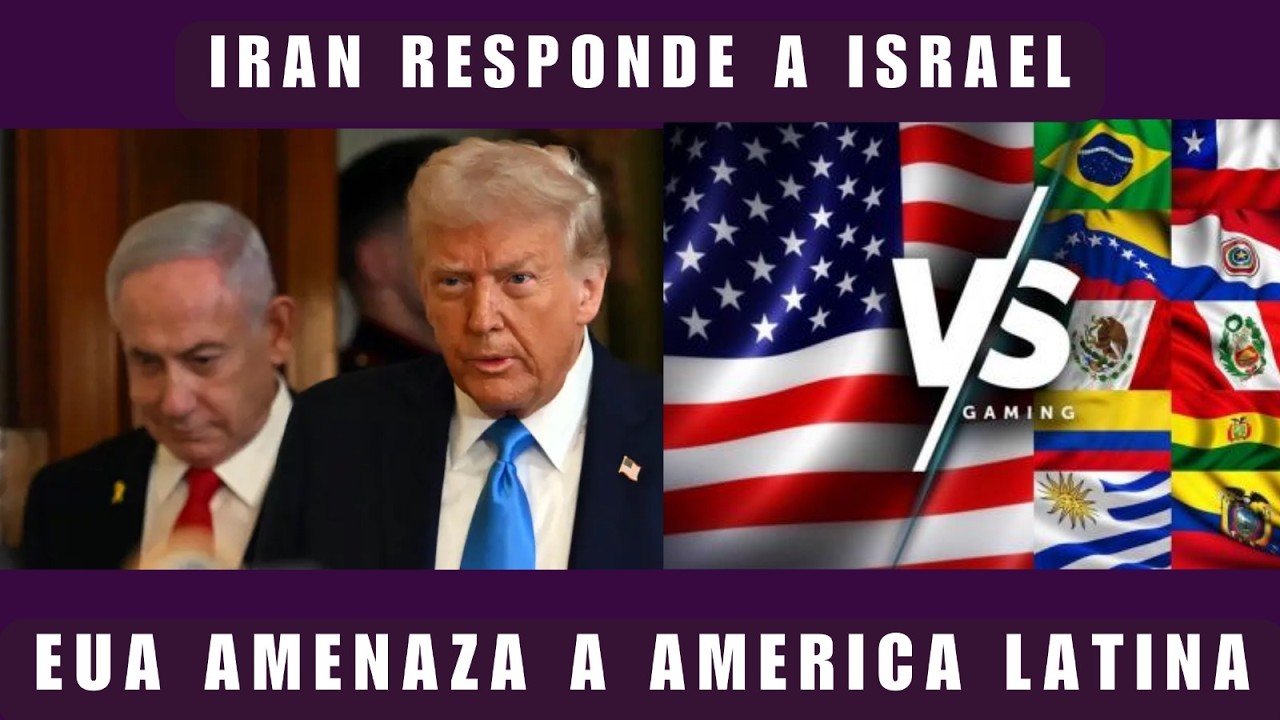 IRAN RESPONDE A ISRAEL Y EUA; ALIADOS ARABES DUDAN SEGUIR LA GUERRA; TRUMP USA EL PRETEXTO DEL NARCO