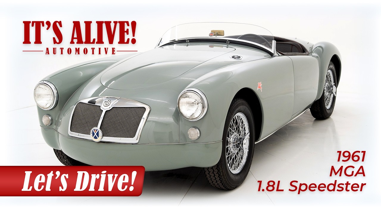 1961 MGA 1.8L Speedster | Let's Drive!