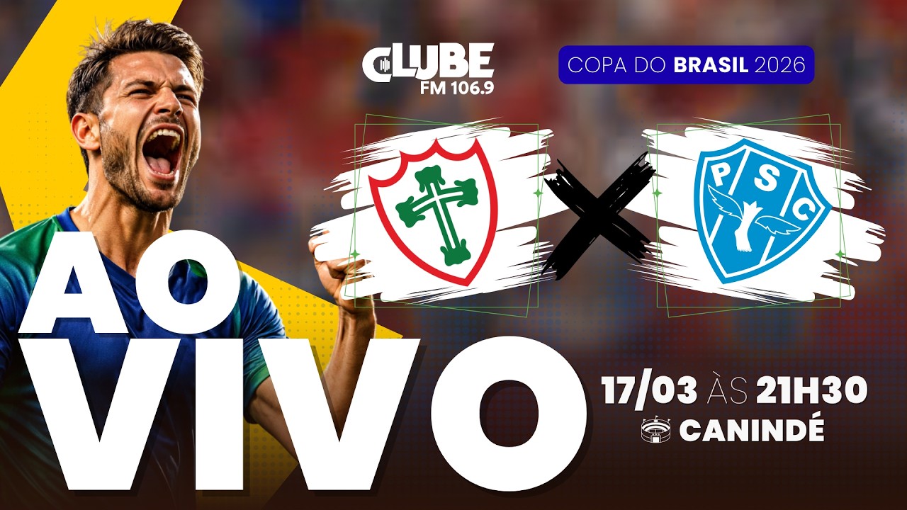 AO VIVO PORTUGUESA - SP X PAYSANDU | COPA DO BRASIL | 4ª FASE