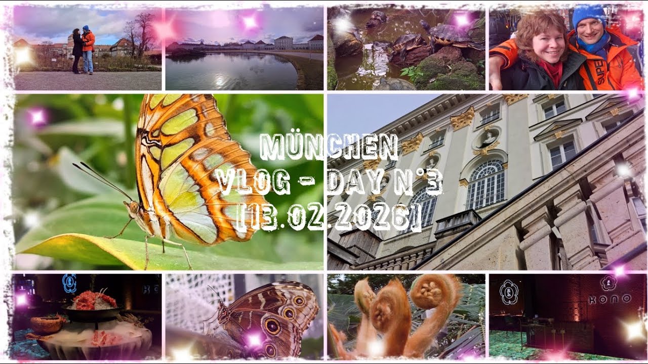 Munich - Vlog N°3 - Botanischer Garten & KONO Korean Steakhouse Dinner [13.02.2026]