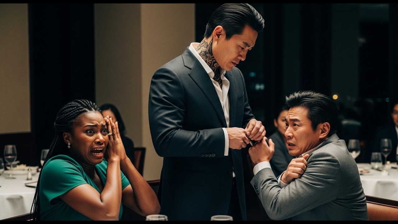 Black Woman Was Slapped in Public — Then Dangerous Mafia Boss Across the Table Made His Move