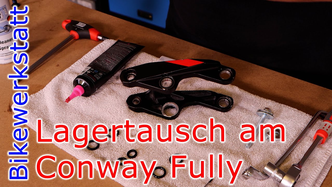 eMTB Lagertausch am Conway Xyron Fully eBike