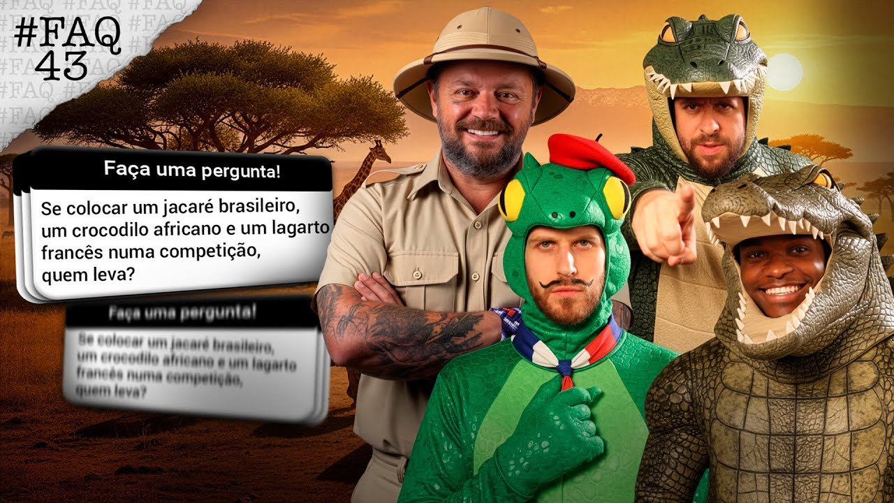 #FAQ #43 | NÃO QUEREMOS BRIGA DE ANIMAIS NESSE VÍDEO | #3CONTINENTES