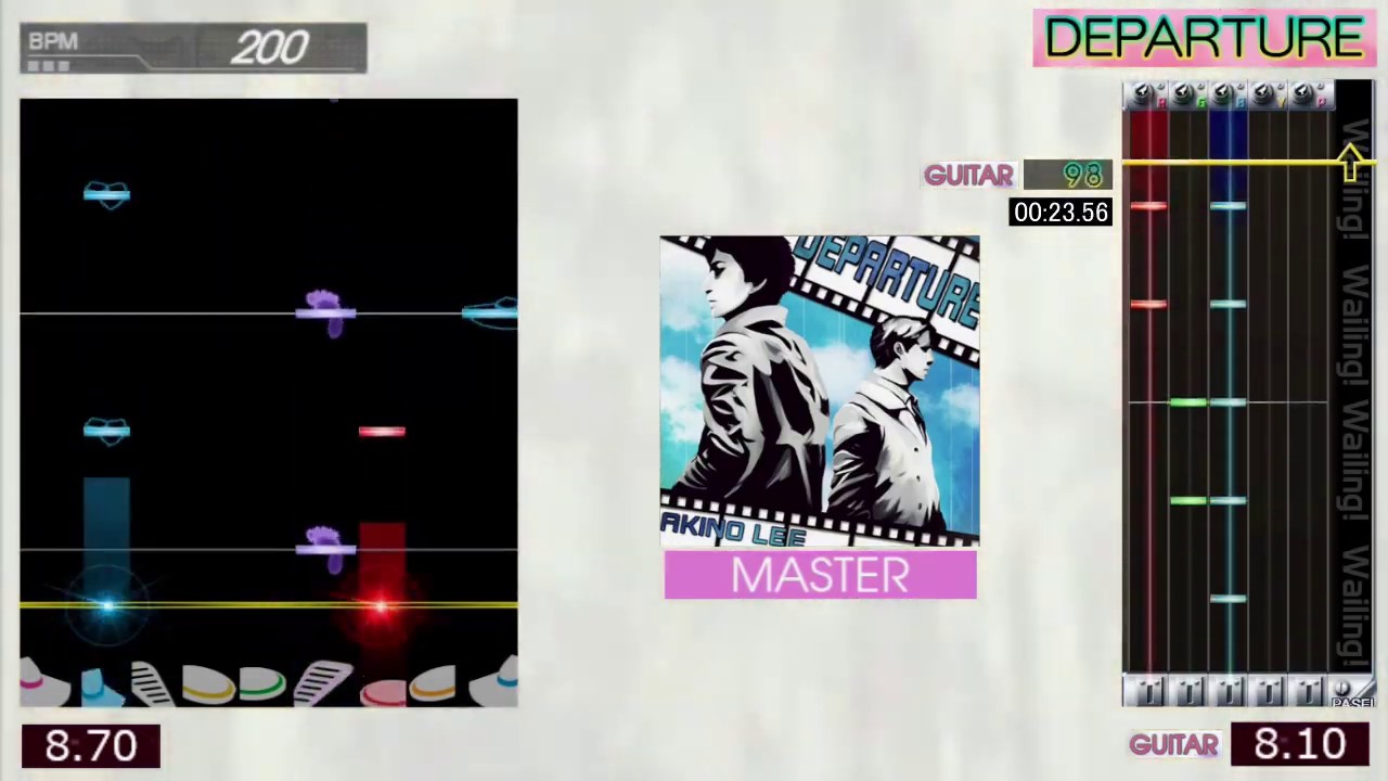 GITADORA / DEPARTURE - MASTER (GUITARFREAKS 7thMIX & drummania 6thMIX)