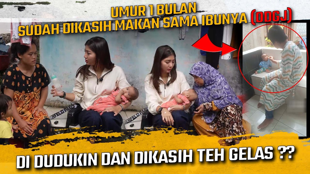 VIRAL DISERANG, BARU L4HIR UDAH DIKASIH MAKAN SAMA IBUNYA YANG ODGJ ??