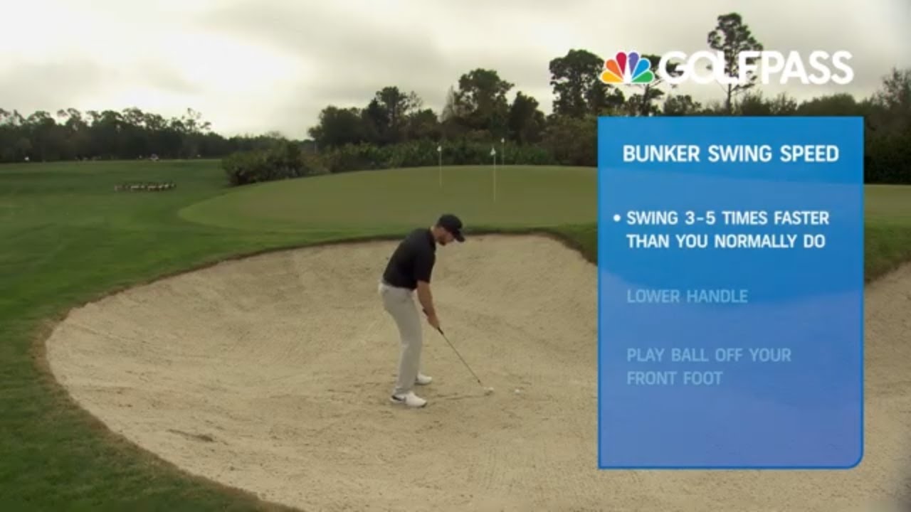 Why Speed Is Important In The Bunker | GolfPass