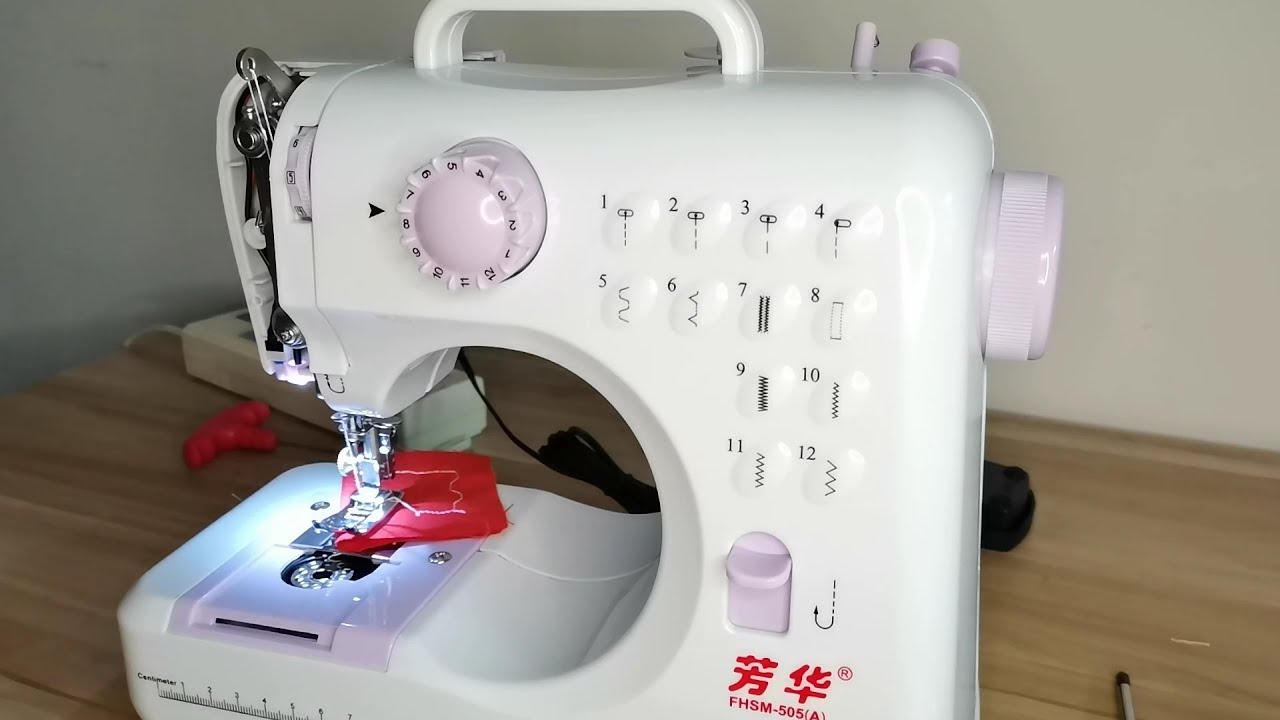 FHSMA505A sewing machine repairing -- can't pick up bottom or bobbin thread 芳华缝纫机维修之--不上底线
