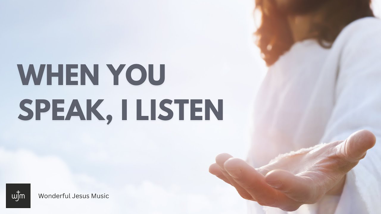 Drowning in too many voices and opinions? Learn to listen when Jesus speaks truth over you