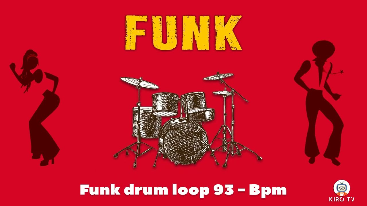 Funk drums loop - 93 BPM
