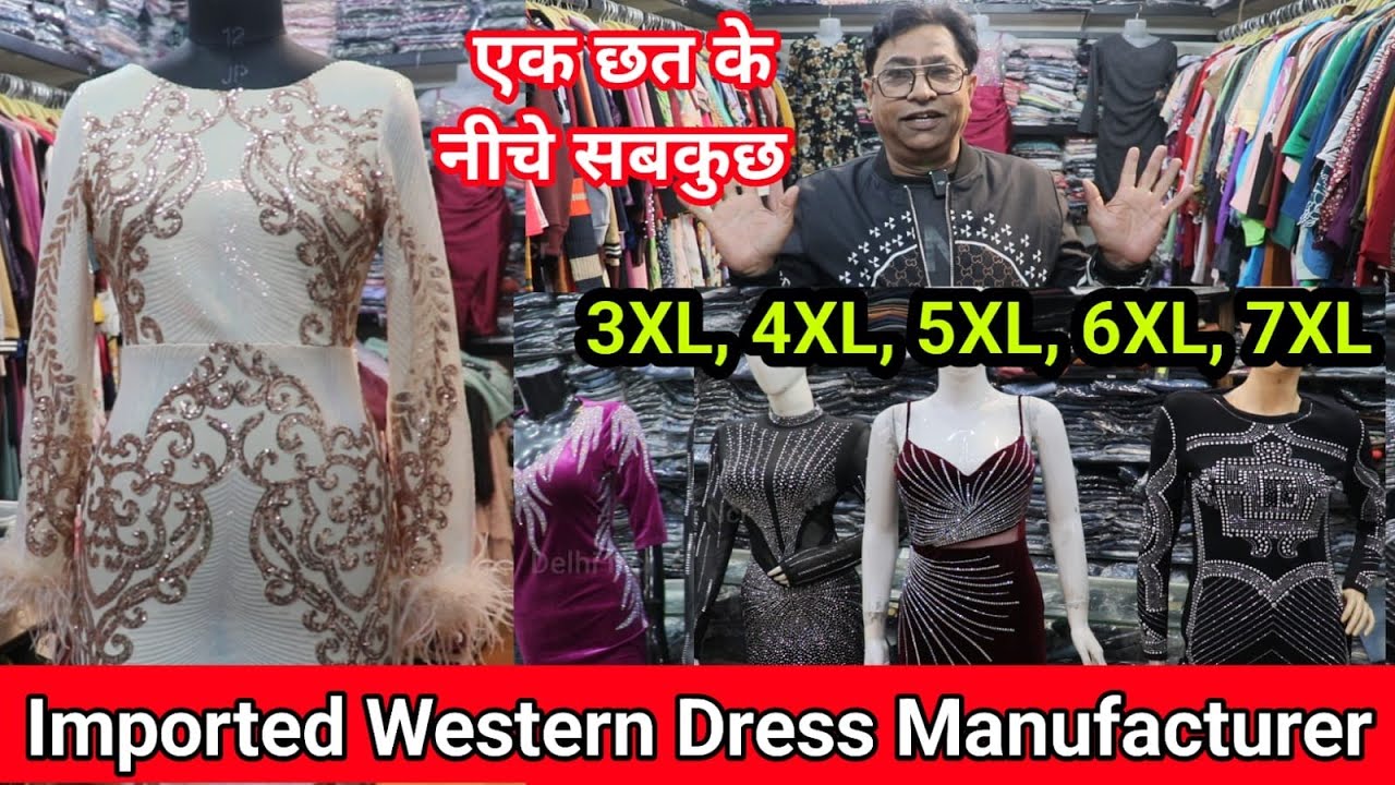 Imported Partywear & Western Dress Wholesaler | Large Size Ladies Tops, Dress Retail & Wholesale