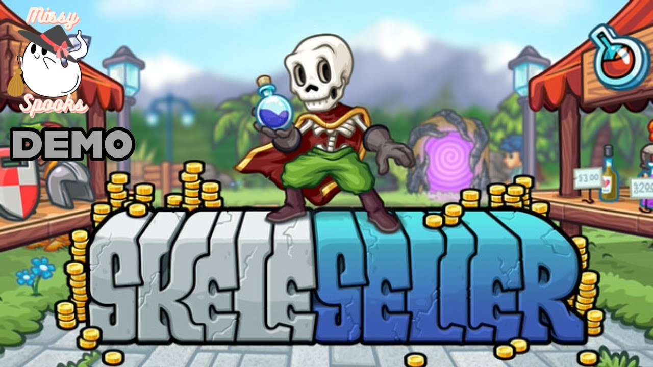 Turning Death Into A Profit! | Skeleseller Demo | Shopkeeper Village Simulator