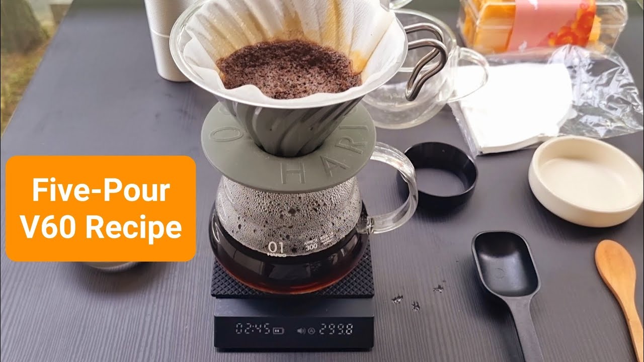 Pour-over Coffee Workflow: Five-Pour V60 Recipe by Matt Winton (2021 World Brewers Cup)