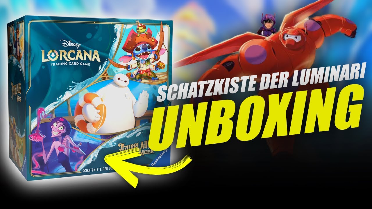 Meine Meinung zur SCHATZKISTE der Luminari! - Disney Lorcana Unboxing