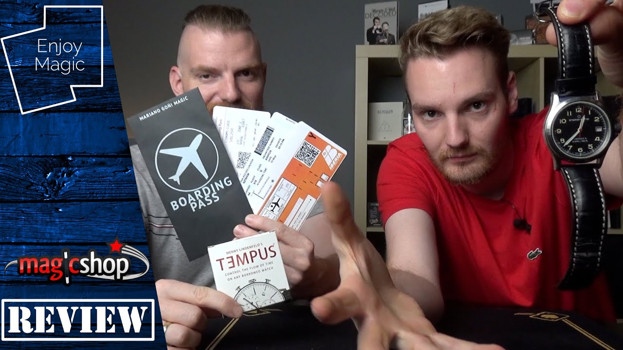 Tempus (Menny Lindenfeld) & Boarding Pass (Mariano Goni) || Enjoy Magic Review