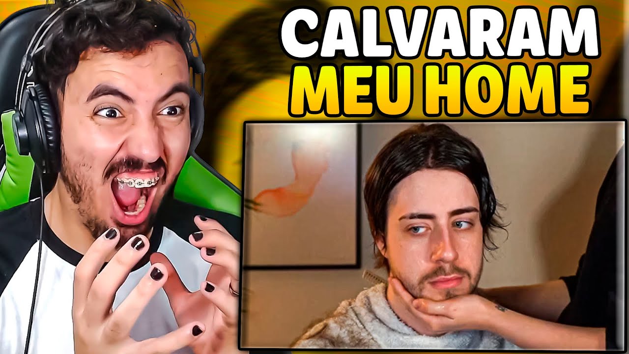 deixei minha namorada cortar meu cabelo, e deu tudo errado - Cellbit | Leozin React