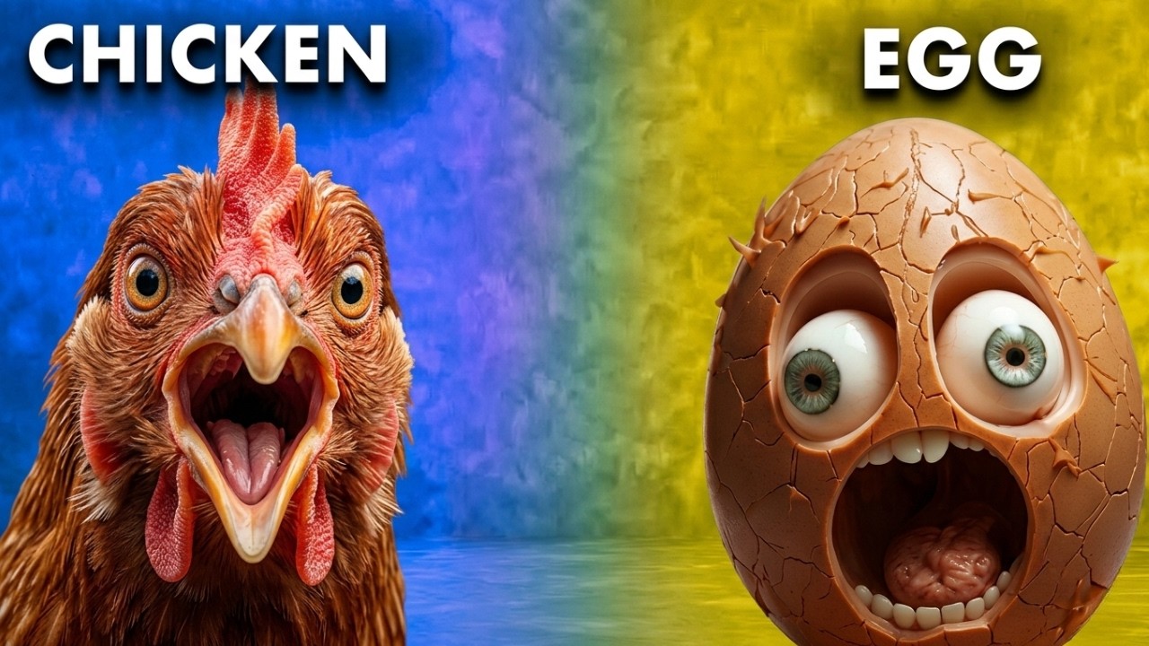 Which Came First the Chicken or the Egg?  SHOCKING TRUTH